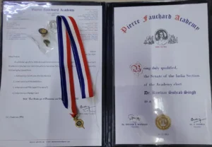 Dr. Suhrab Singh Senate certificate