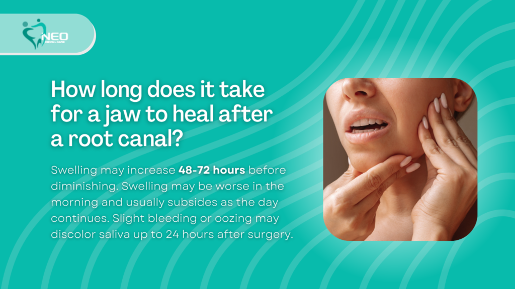 How Long Does It Take for Jaw to Heal After Root Canal?